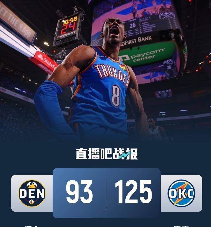 NBA总决赛时隔9年再现G7！数据示雷霆笑到最后(雷霆与步行者总决赛g7)